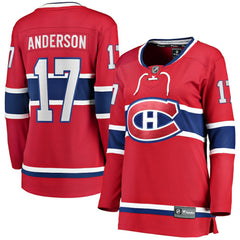 Josh Anderson Montreal Canadiens Fanatics Women's Breakaway Player Jersey - Red | Fanatics online