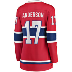 Josh Anderson Montreal Canadiens Fanatics Women's Breakaway Player Jersey - Red | Fanatics online