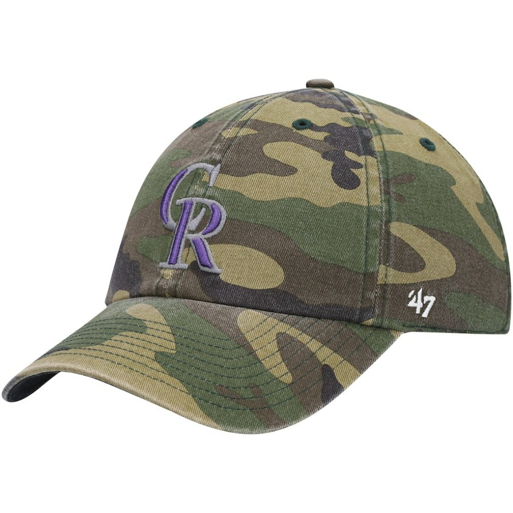 Colorado Rockies '47 Team Clean Up Adjustable Hat Outlet