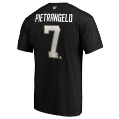 Alex Pietrangelo Vegas Golden Knights Fanatics Authentic Stack Name & Number T-Shirt - Black | Fanatics online