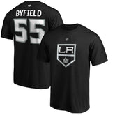 Quinton Byfield Los Angeles Kings Fanatics Authentic Stack Name & Number T-Shirt - Black | Fanatics discount