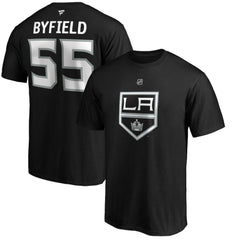 Quinton Byfield Los Angeles Kings Fanatics Authentic Stack Name & Number T-Shirt - Black | Fanatics discount