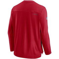 Tampa Bay Buccaneers Sideline Team Performance Pullover Sweatshirt - Red - Nike