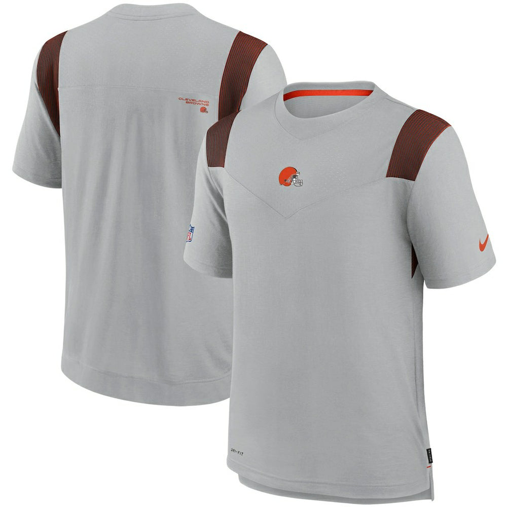 Cleveland Browns Sideline Player UV Performance T-Shirt - Gray - Nike