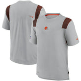 Cleveland Browns Sideline Player UV Performance T-Shirt - Gray - Nike