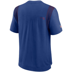 New York Giants Sideline Player UV Performance T-Shirt - Royal - Nike