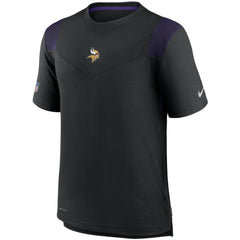 Minnesota Vikings Sideline Player UV Performance T-Shirt - Black - Nike