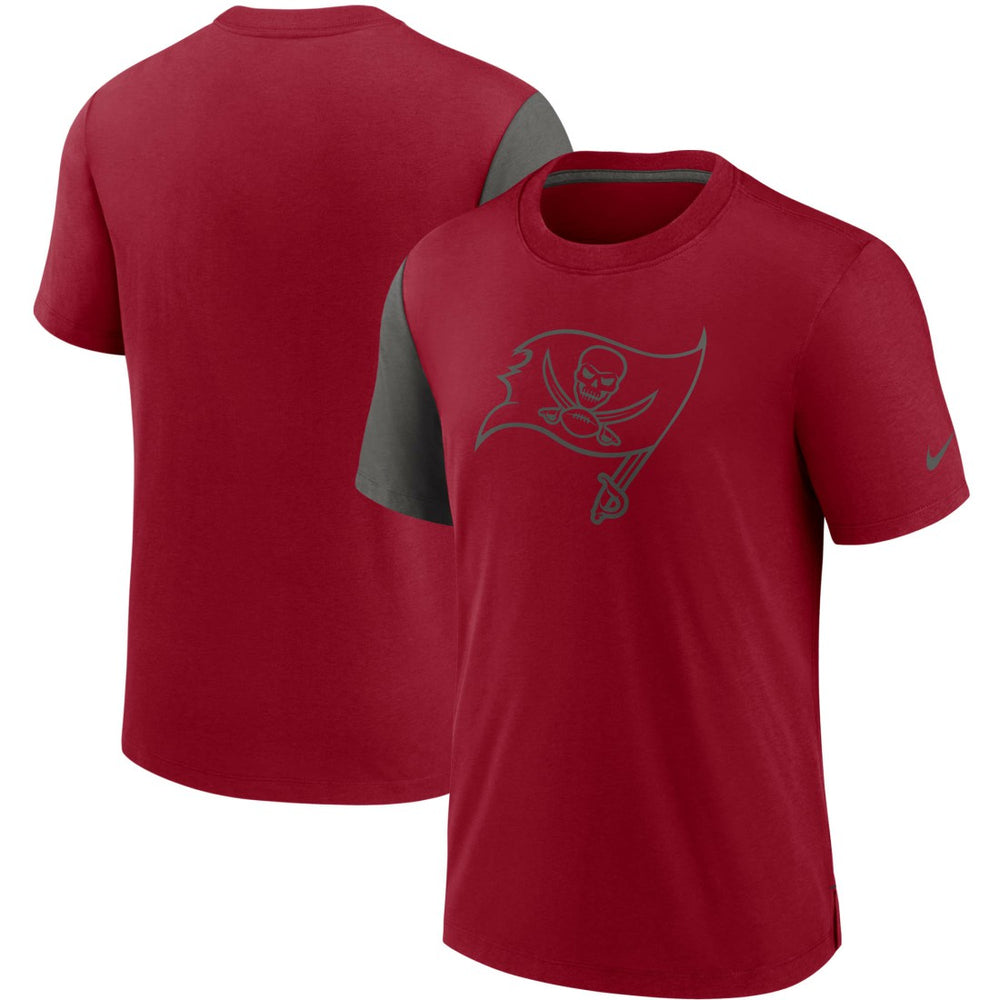 Tampa Bay Buccaneers Pop Performance T-Shirt - Red/Pewter - Nike