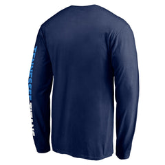 Tennessee Titans Front Runner Long Sleeve T-Shirt - Navy - Fanatics