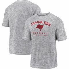 Tampa Bay Buccaneers Shade Battle Ready Raglan Space-Dye T-Shirt - Gray - Fanatics