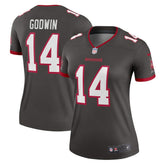 Chris Godwin Tampa Bay Buccaneers Women's Alternate Legend Player Performance Top - Pewter - Nike