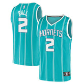 Fanatics LaMelo Ball Charlotte Hornets Fast Break Replica Jersey Teal Icon Edition