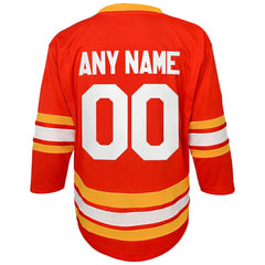 Calgary Flames Youth Home Replica Custom Jersey - Red | NHL online