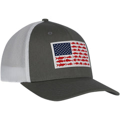 Dallas Cowboys PFG Fish Flag Flex Hat - Gray - Columbia