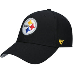 Pittsburgh Steelers '47 MVP Adjustable Hat - Black - 47 brand
