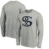 Chicago White Sox Cooperstown Collection Huntington Logo Long Sleeve T-Shirt Discount