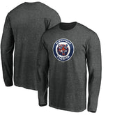 Detroit Tigers Cooperstown Collection Huntington Logo Long Sleeve T-Shirt Discount