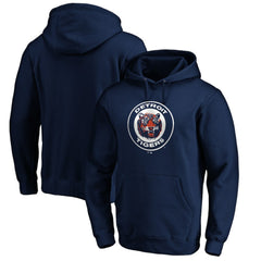 Detroit Tigers Cooperstown Collection Huntington Logo Fitted Pullover Hoodie Sale