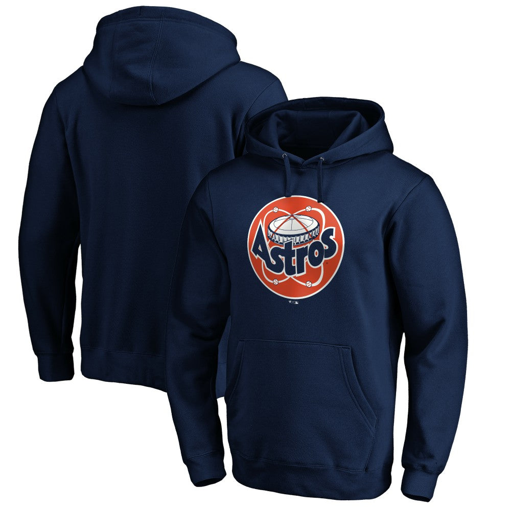 Houston Astros Cooperstown Collection Huntington Logo Fitted Pullover Hoodie Outlet