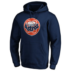 Houston Astros Cooperstown Collection Huntington Logo Fitted Pullover Hoodie Outlet