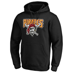 Pittsburgh Pirates Cooperstown Collection Huntington Logo Fitted Pullover Hoodie for sale