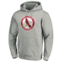 St. Louis Cardinals Cooperstown Collection Huntington Logo Fitted Pullover Hoodie for sale