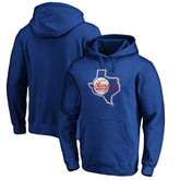 Texas Rangers Cooperstown Collection Huntington Logo Fitted Pullover Hoodie for sale