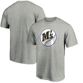 Seattle Mariners Cooperstown Collection Huntington Logo T-Shirt Discount