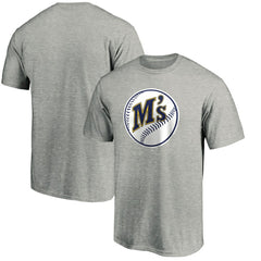 Seattle Mariners Cooperstown Collection Huntington Logo T-Shirt Discount