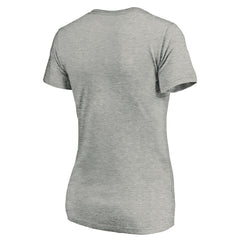 Philadelphia Phillies Women's Cooperstown Collection Huntington Logo V-Neck T-Shirt Discount
