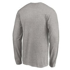 Anaheim Ducks Special Edition Primary Logo Long Sleeve T-Shirt - Heather Gray | NHL Lifestyle
