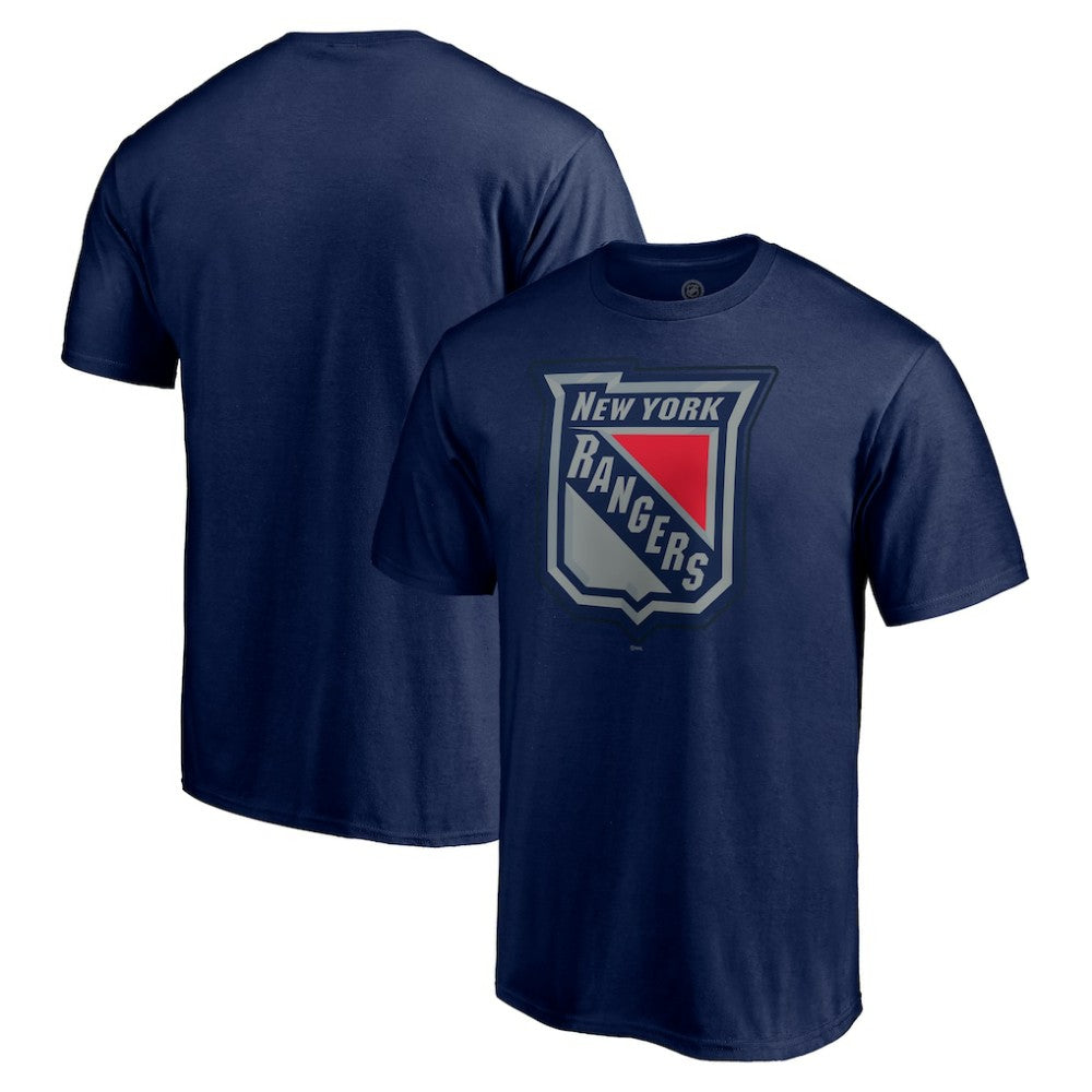 New York Rangers Special Edition Secondary Logo T-Shirt - Navy | NHL Clearance