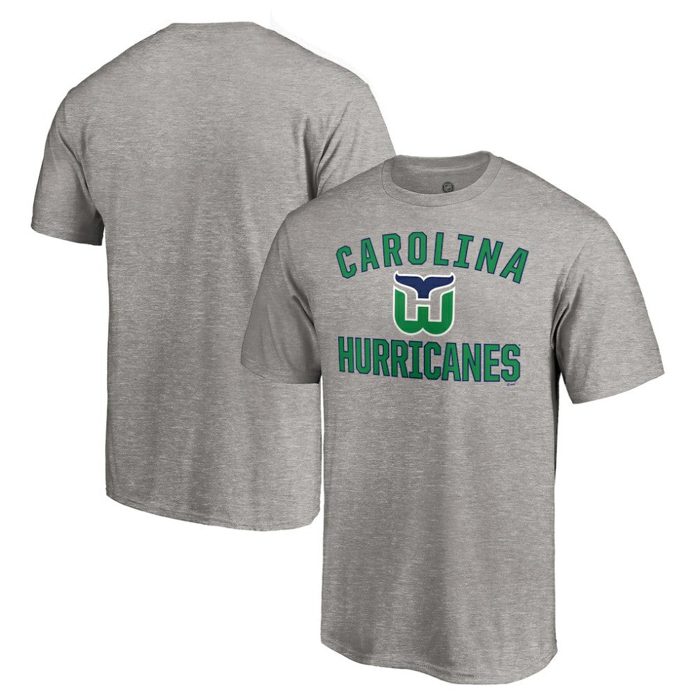 Carolina Hurricanes Special Edition Victory Arch T-Shirt - Heather Gray | NHL Lifestyle