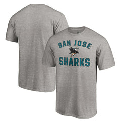 San Jose Sharks Special Edition Victory Arch T-Shirt - Heather Gray | NHL Lifestyle