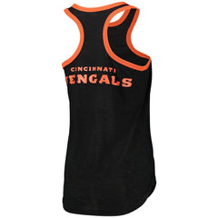 Cincinnati Bengals G-III 4Her by Carl Banks Women's Tater Burnout Tank Top - Black - NFL