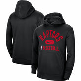 Nike Toronto Raptors 2021-2022 Spotlight On Court Performance Practice Pullover Hoodie Black