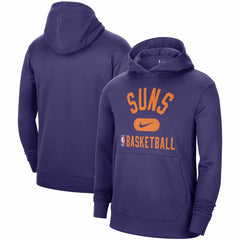Nike Phoenix Suns 2021-2022 Spotlight On Court Performance Practice Pullover Hoodie Purple