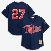 David Ortiz Minnesota Twins Mitchell & Ness 2002 Cooperstown Collection Mesh Batting Practice Jersey Online