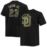 Fernando Tatis Jr. San Diego Padres Fanatics Big & Tall Wordmark Name & Number T-Shirt Outlet