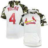 Yadier Molina St. Louis Cardinals Player Big & Tall Raglan Hoodie T-Shirt Online