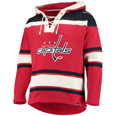 Washington Capitals '47 Superior Lacer Hoodie - Red | 47 brand Lifestyle