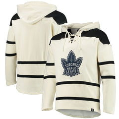 Toronto Maple Leafs '47 Superior Lacer Hoodie - Cream | 47 brand online