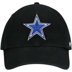 Dallas Cowboys '47 Primary Clean Up Adjustable Hat - Black - 47 brand
