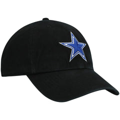Dallas Cowboys '47 Primary Clean Up Adjustable Hat - Black - 47 brand