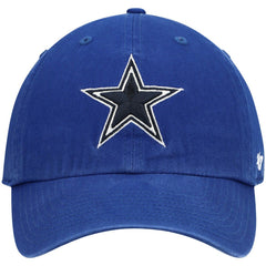 Dallas Cowboys '47 Primary Clean Up Adjustable Hat - Royal - 47 brand