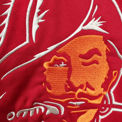 Tampa Bay Buccaneers '47 Throwback Lacer Pullover Hoodie - Red - 47 brand