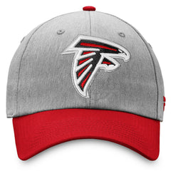 Atlanta Falcons Two-Tone Snapback Hat - Heathered Gray/Red - Fanatics