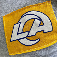 Los Angeles Rams Refried Apparel Sustainable Angle Long Sleeve T-Shirt - Gray - NFL