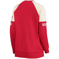 Boston Red Sox Starter Women's Baseline Raglan Pullover Sweatshirt Sale