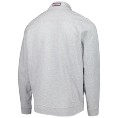 Arizona Cardinals Vineyard Vines Shep Shirt Quarter-Zip Sweatshirt - Heather Gray - NFL